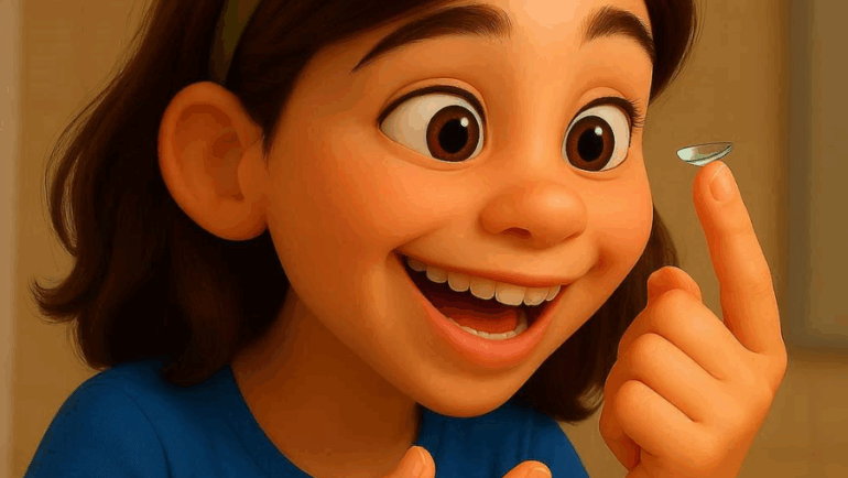 Lentes de contato na adolescência – Cuidados e Dicas