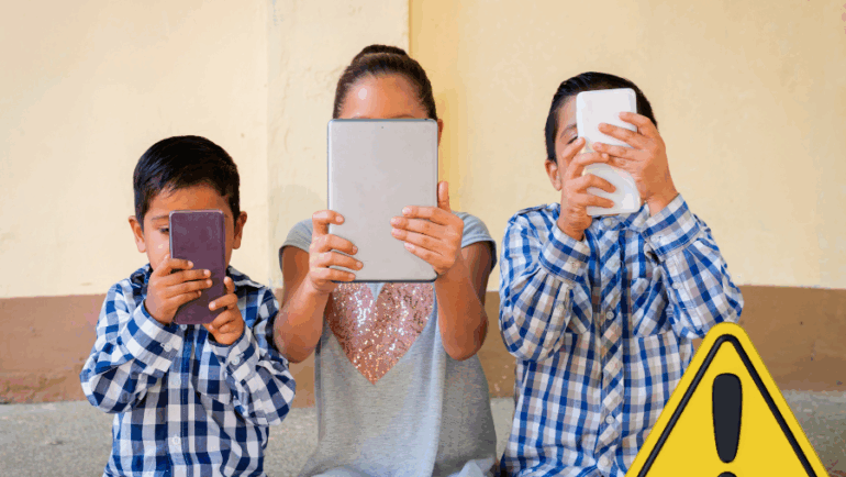 Tempo excessivo de tela leva ao aumento de grau da miopia e outros problemas